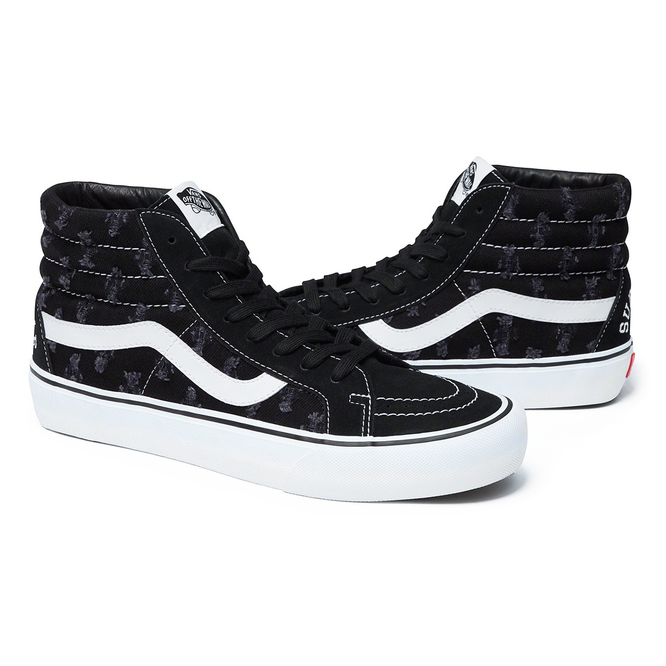 Supreme®/Vans® Hole Punch Denim Sk8-Hi Pro view 12